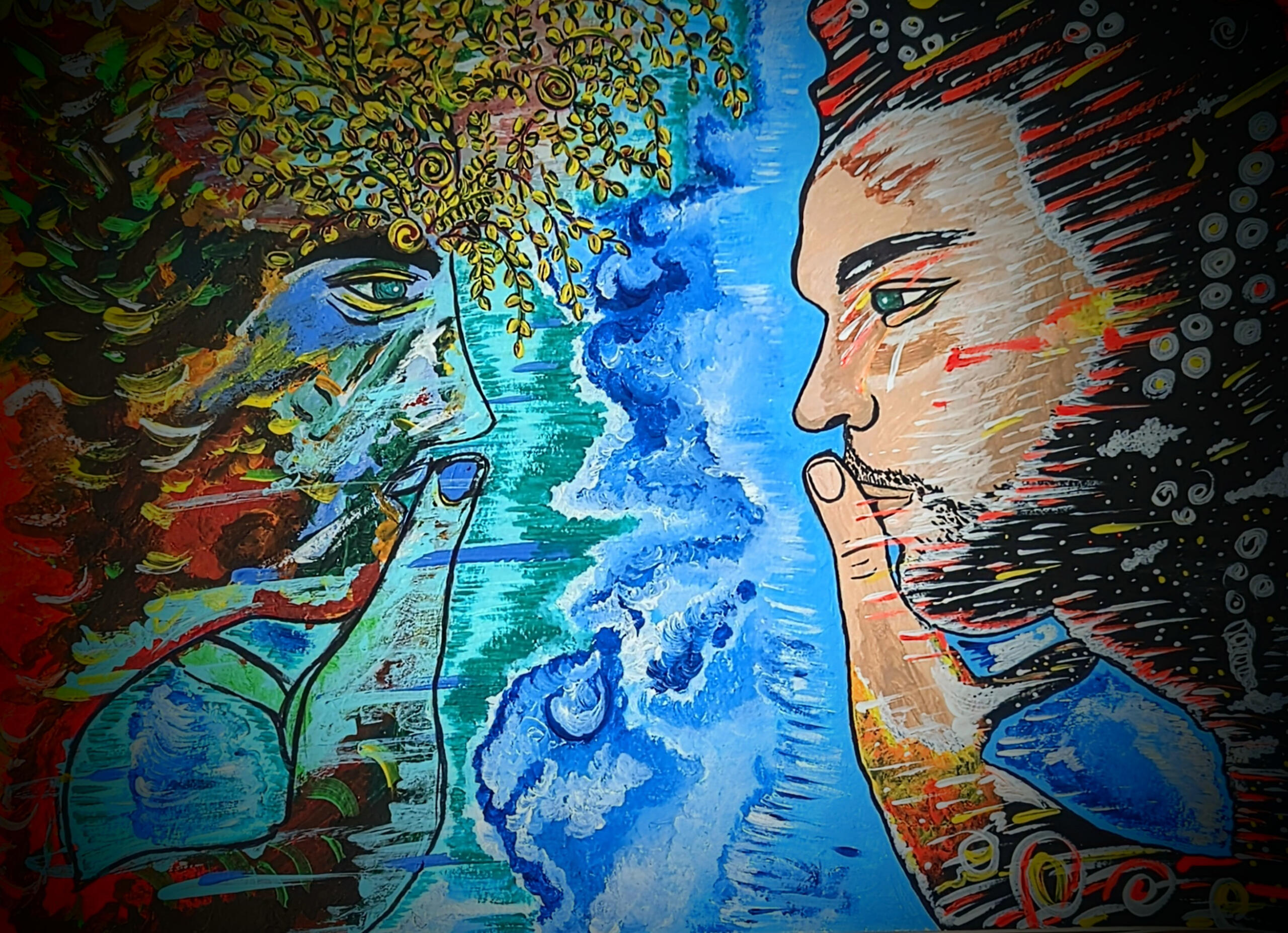 I Walk Upon The River Like It's Easier Than Land